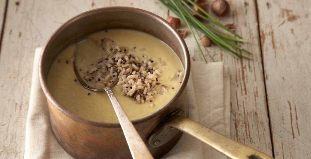 Creamy-Roasted-Cauliflower-and-Whole-Grains-Soup