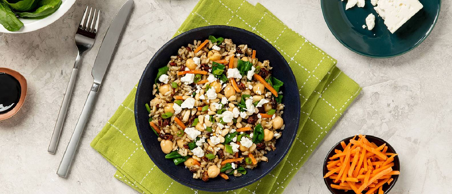 MEDITERRANEAN WALKING BUDDHA BOWL