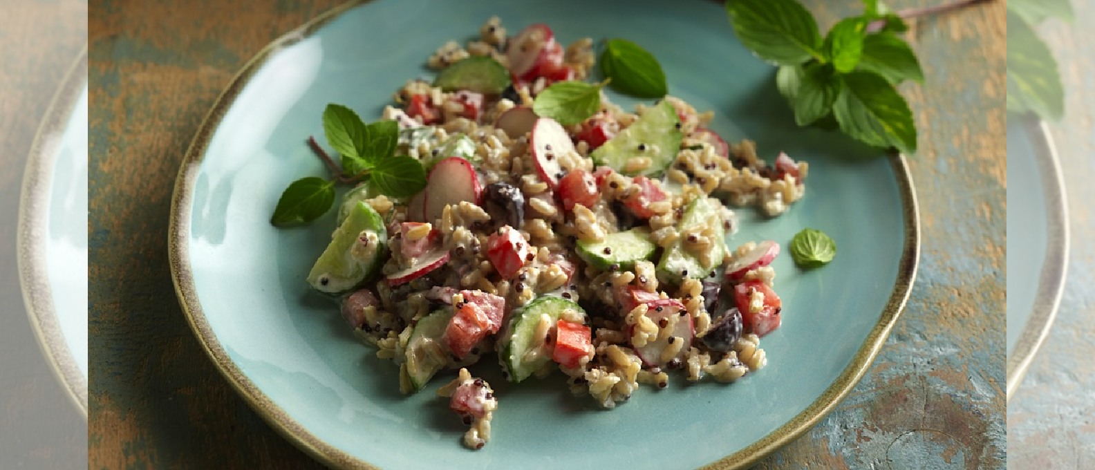 WHOLE GRAIN GREEK SALAD WITH CUCUMBER, RADISH & MINT.jpg
